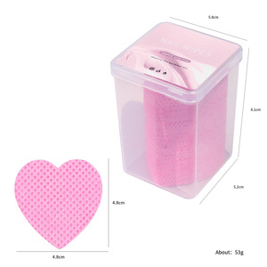 TSZS label privé lingettes pour ongles en coton d'usine professionnelles lingettes pour ongles non pelucheuses lingettes dissolvant doux pour <span class=keywords><strong>vernis</strong></span> à ongles - Product Image 5