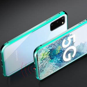 Magnético cubierta del teléfono <span class=keywords><strong>para</strong></span> <span class=keywords><strong>Samsung</strong></span> S10 <span class=keywords><strong>5G</strong></span>/S9/S8 doble de vidrio templado <span class=keywords><strong>para</strong></span> <span class=keywords><strong>Samsung</strong></span> <span class=keywords><strong>S20</strong></span> más <span class=keywords><strong>S20</strong></span> <span class=keywords><strong>ultra</strong></span> magnético teléfono caso - Product Image 2