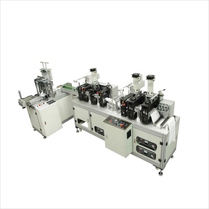เครื่องผลิตหน้ากากอนามัยแบบพับได้ชนิด <span class=keywords><strong>KF94</strong></span> รูปทรงปลา อัตโนมัติเต็มรูปแบบ - Product Image 2