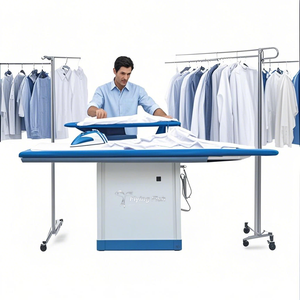 Plancha de Prensa a Vapor Comercial para Lavandería con Generador de Vapor - Product Image 1