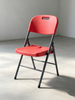 Chaise d'église pliable, siège pliant avec dossier pour la chapelle et les rassemblements