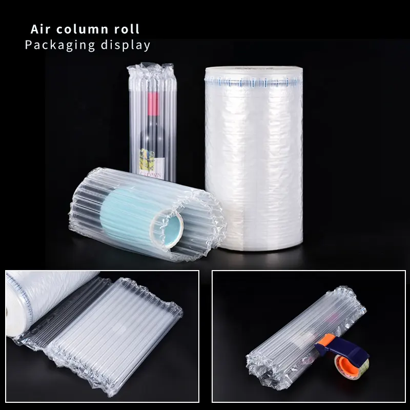 Fabricage Groothandel Luchtkolom Verpakking Roll Voor Verzending Levering Bescherming Buffering Kussen Wikkel Luchtkolom Verpakking