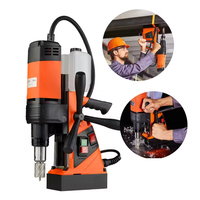Taladro Magnético Multifunción Profesional, Máquina de Perforación Industrial de Alta Velocidad con Base Magnética