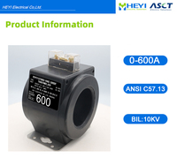 800/5A IEEE C57.13 Estándar 600 V Medición de ingresos Precisión CT 0,15 Clase Transformador de corriente de rango extendido 10KV TC