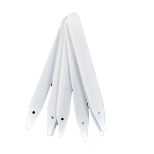BEST Gamry JMGD-0011 50PCS Plastic Coated Straight Garden Plant Labels <b>White</b> Tags Stick Seed Labels Pot Tray <b>Markers</b> Greenhouse - Product Image 1