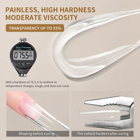 TMPTA Gel de construction à faible odeur sans Hema Tpo marque privée 1KG 15g 30g gel dur personnalisé sans pointe de chaleur vernis à ongles en gel