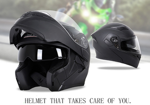 Nuevo diseño de motocicleta ABS DOT Smart Blue-Tooth Racing casco Hombres Mujeres Motocross casco de cara completa casco de montar motocicleta - Product Image 3