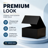 Cajas de Regalo para Ropa con Diseño Personalizado, Modernas, Ecológicas, Plegables, con Laminado Mate, Impresas, para Prendas de Vestir - Cajas de Papel Negro