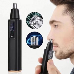 Portable Mini <b>Electric</b> Nose Hair Trimmer <b>Kit</b> USB Charging Safe Eco-Friendly Home Face Hair Cleaning Care Smart Product - Product Image 3