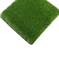 Rumput Buatan 42mm Hemat Biaya, Bilah Dua Warna Seragam untuk Penggunaan di Halaman Belakang, Ramah Lingkungan, Tahan Lama, Tahan Api, Ringan, Cepat Menyerap Air