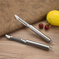 Usine En Gros Multi-fonction Gadget De Cuisine En Acier Inoxydable Éplucheur De Légumes Pomme Fruits Carotte Couteau D'office Pour La Cuisine