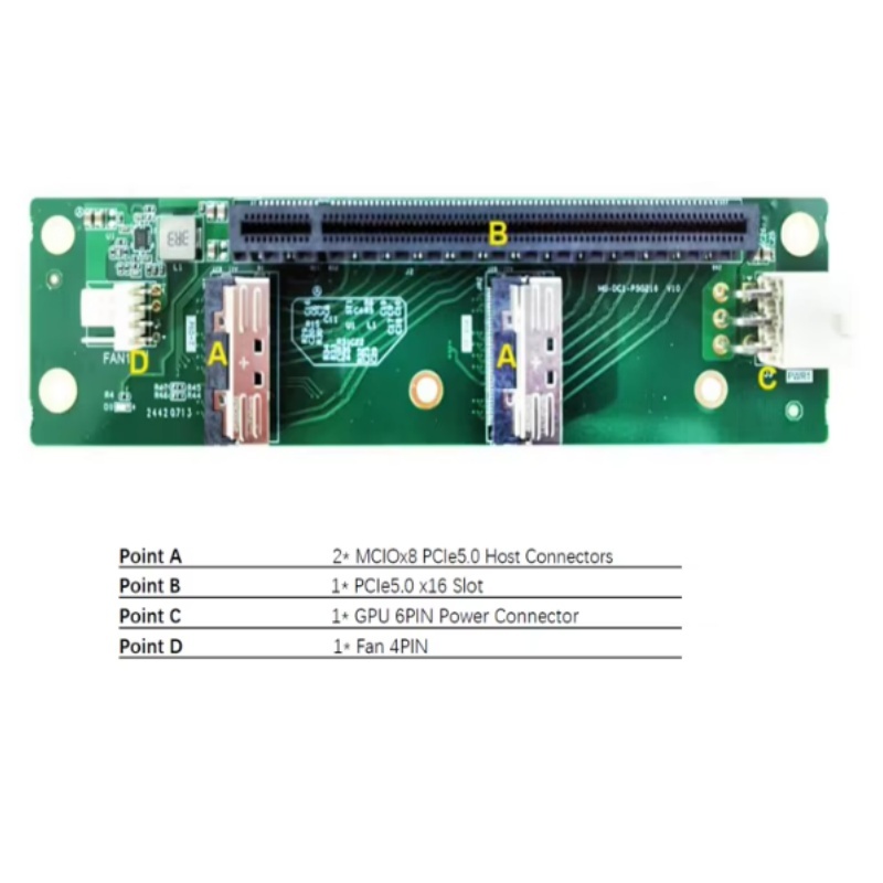 Caja + 2000*4 psu + Elevadores + Cables MCIO