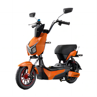 Yetişkinler İçin İki Tekerlekli Elektrikli Scooter Bisiklet Elektronik Su Geçirmez Lityum Pil Unisex Bluetooth Bağlantılı 48V 60V