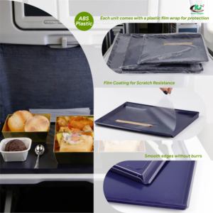 <span class=keywords><strong>Plateau</strong></span> Atlas 1/2 ABS <span class=keywords><strong>antidérapant</strong></span> en plastique pour le service de boissons et de <span class=keywords><strong>repas</strong></span> en avion - Product Image 3