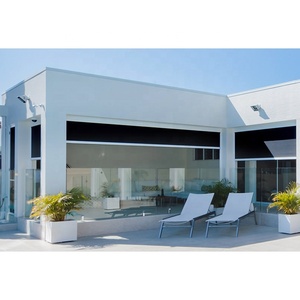 Cerniera esterna pista elettrico <span class=keywords><strong>esterno</strong></span> <span class=keywords><strong>esterno</strong></span> motorizzato schermo impermeabile antivento <span class=keywords><strong>esterno</strong></span> Patio Pergola piscina all'aperto avvolgibili - Product Image 2