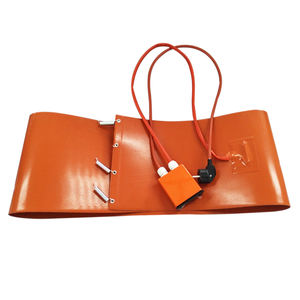 Chauffe-tambour pour fût de 55 gallons, bande chauffante en acier pour fût, 1740x125mm, thermostat pour seau métallique, huile, lubrifiant, eau, 120 volts, 1200 watts - Product Image 2