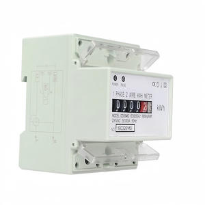 Compteur d'énergie numérique monophasé 5(100)A 230V DDS546C à montage sur rail pour usage domestique et commercial - Product Image 2