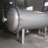 Flottation à air industriel Réservoir dissous horizontal Équipement pour eaux usées sous pression 220v Petite unité Machine de flottation à air
