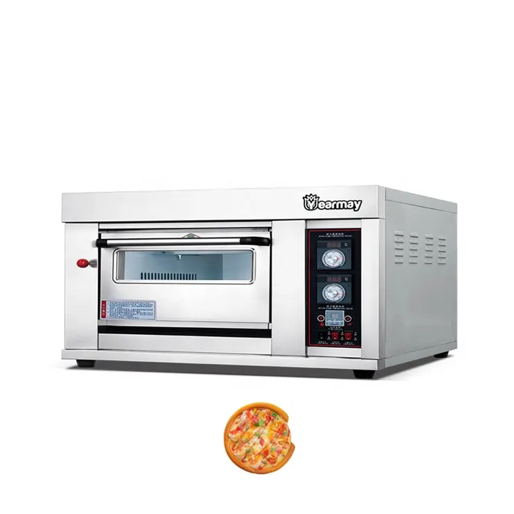 China Factory Gas Oven Pakistan Price Export One Deck Pizza Baking Small Size Gas Oven
