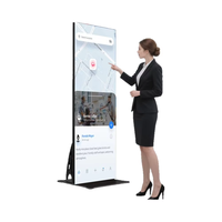 Pour COSUN intérieur P2 LED Totem affichage IP65 signalisation numérique debout au sol pour magasin de détail ascenseur publicité LED affiche