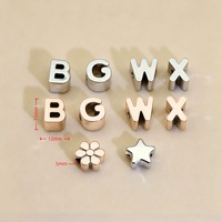 Perles Alphabet en Acrylique à Grand Trou Argentées et Dorées en Gros, Perles Lettres A-Z pour la Fabrication de Sacs DIY et de Pendentifs Porte-clés Perlés