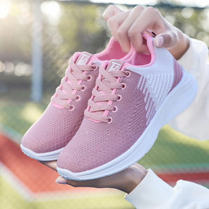 Chaussures de course bicolores pour femmes, fitness, gym, chaussures tendance pour femmes, nouvelle tendance - Product Image 5