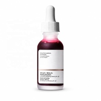 Solution exfoliante AHA 30% BHA 2% pour le nettoyage des pores, éclaircissement et exfoliation du visage, sérum facial, fournisseur en gros de marques privées OEM