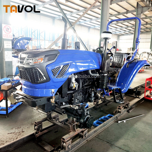 Pequeno 4WD 50HP TAVOL Mini Tratores Agrícolas Bearing Engine Gearbox Alta Produtividade Agricultura Ploughing Equipment - Product Image 2