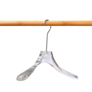 Appendiabiti in acrilico trasparente Grucce Cabide OEM Store appendini in acrilico di lusso per abbigliamento altri appendini Perchas - Product Image 2