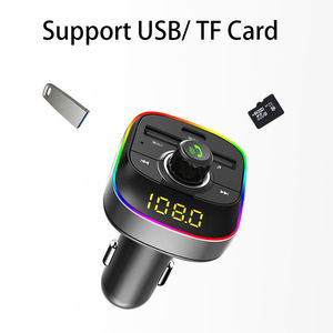 MP3 portátil para automóvil para reproductor <span class=keywords><strong>Bluetooth</strong></span> con transmisor FM y cargador USB para conectividad telefónica - Product Image 5