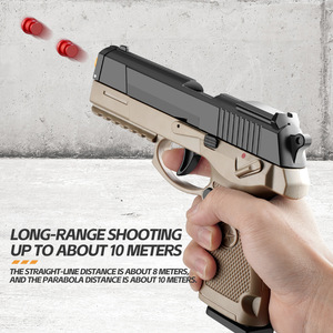 PP TOYS PP-MQ148 QSZ-92 Juguete de Simulación, Modelo de Pistola con Expulsión Automática de Cartuchos, Juguete Educativo de Disparos de Plástico para Niños de 8 a 13 Años - Product Image 4