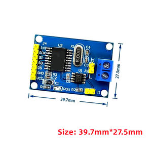 CAN-Bus-Modul TJA1050 Empfänger SPI-Protokoll 51 MCU-Programmkompatibel mit MCP2515-für ICs Produkt - Product Image 5