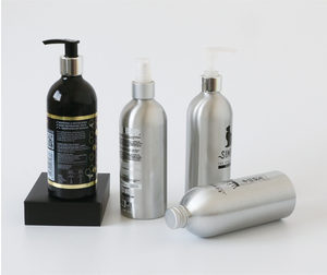 Chai nhôm đựng dầu lỏng, cấp thực phẩm, mỹ phẩm, dung tích 30ml 50ml 100ml 120ml 150ml 250ml 500ml và 1 lít, nắp vặn bằng nhôm màu bạc - Product Image 3