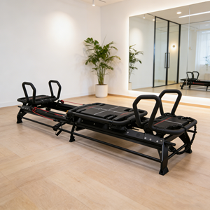 Máquina de <span class=keywords><strong>Pilates</strong></span> Reformer de Aluminio Avanzada para Gimnasios Comerciales y Estudios de Fitness en Casa - Product Image 1