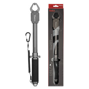 Pince de <span class=keywords><strong>pesée</strong></span> portable en alliage d'aluminium 6061 argent/gris pour la pêche, avec logo personnalisé, pour carpes et snappers - Product Image 6