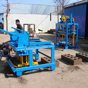 Macchina per fabbricare mattoni di cemento con blocco di cemento, macchinari industriali, piccole opportunità di Business redditizie - Product Image 1