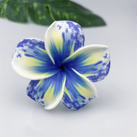 Supplier Pabrik Plumeria Busa EVA Jepit Rambut Bunga Dekoratif Pesta Tari Hawaii Buatan Aksesoris Wanita