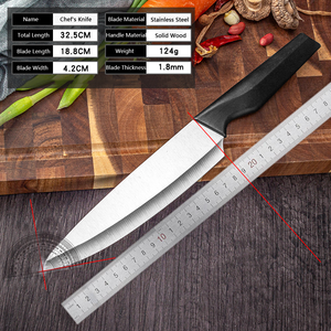 Juego de Cuchillos de Cocina de 9 Piezas, Juego de Cuchillos de Acero Inoxidable para Cocina con Bolsa de Almacenamiento de Tela Oxford, <span class=keywords><strong>Cuchillo</strong></span> <span class=keywords><strong>Profesional</strong></span> para Deshuesar Jamón - Product Image 6