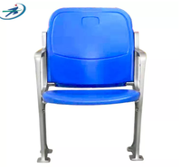 Sièges de stade à prix d'usine, sièges de tribune pliants à montage arrière, chaises automatiques, sièges de salle de sport, sièges VIP d'auditorium
