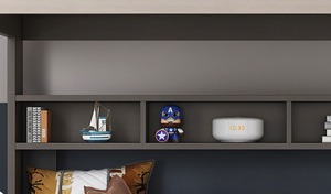 Thang truy cập và hệ thống ngăn kéo dưới giường giường tầng thông minh cao cấp với bàn lưu trữ và thang tích hợp - Product Image 4