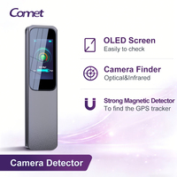 Détecteur de caméra cachée portable multi-mode ABS avec capteurs optiques, magnétiques et infrarouges / Wi-Fi activé 4G/5G, application intelligente Tuya pour la maison
