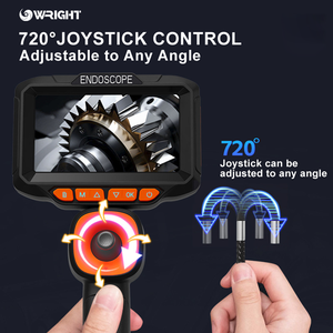 Draagbare 1.5M 360 Graden Rotatie Cmos Auto Inspectie Tool Micro Sd Kaart H.264 6Mm Lens Volledig Draagbare Hd Endoscoop Camera - Product Image 4