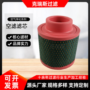ไส้กรองเครื่องอัดอากาศ Kres รุ่น A11207674 กระดาษกรองแบบจีบสำหรับกรองอากาศ - Product Image 5