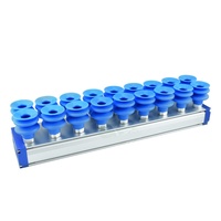 Ventosa de espuma de vacío de alta resistencia serie 60 con transporte horizontal y vertical para paletizador robótico neumático, azul