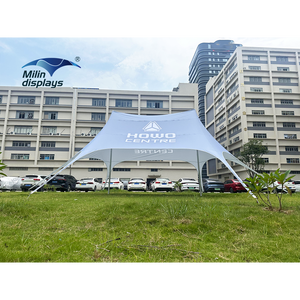 Abri pare-soleil en tissu Oxford imperméable 400D, auvent pour salons professionnels, événements en plein air, gazebo, tente araignée étoile - Product Image 3