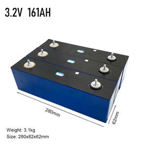 グレードCATL <span class=keywords><strong>3</strong></span>.2V 161Ahテスラ高放電率リチウムイオンバッテリーセル161Ah LFPバッテリーEVゴルフカート用 - Product Image 1
