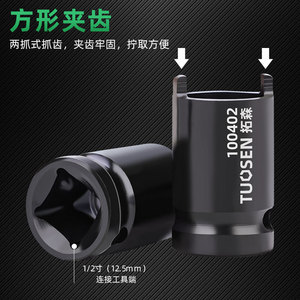 Tuosen Angle Grinder Socket Wrench 1/2 Inch Forged High Carbon Steel Professional <b>Tool</b> - Product Image 1