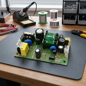 แผงวงจรจ่ายไฟแบบเปิดเฟรม SMPS DC-DC 12V สำหรับไฟ LED ใช้ในอุตสาหกรรม - Product Image 2