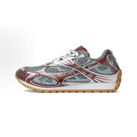 Vente en gros de baskets basses rétro, chaussures décontractées en maille respirante, chaussures de course tendance Y2K, fabricant de logos personnalisés