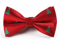 Großhandel hochwertige Weihnachten Weihnachten Polyester Fliege für Männer